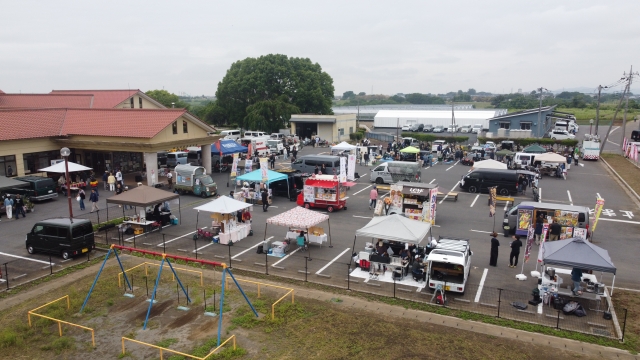 OLD TIME RUN SWAP MEET 第1回 会場全体の様子